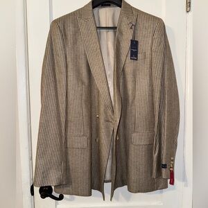 Stafford blazer 48 long nwt